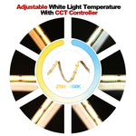 ruban led flexible adhésif 2700k 6500k dimmable coupable certification rohs ul