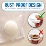 rideau douche aimants sans éclaboussures moderne blanc expérience bain enveloppé silicone puissants
