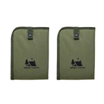 coussin pliable extérieur toile oxford 600d imperméable beige noir vert pratique léger résistant boucle