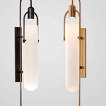 lampe murale moderne transparente noir doré éclairage cuisine salle manger fixée led 10m²