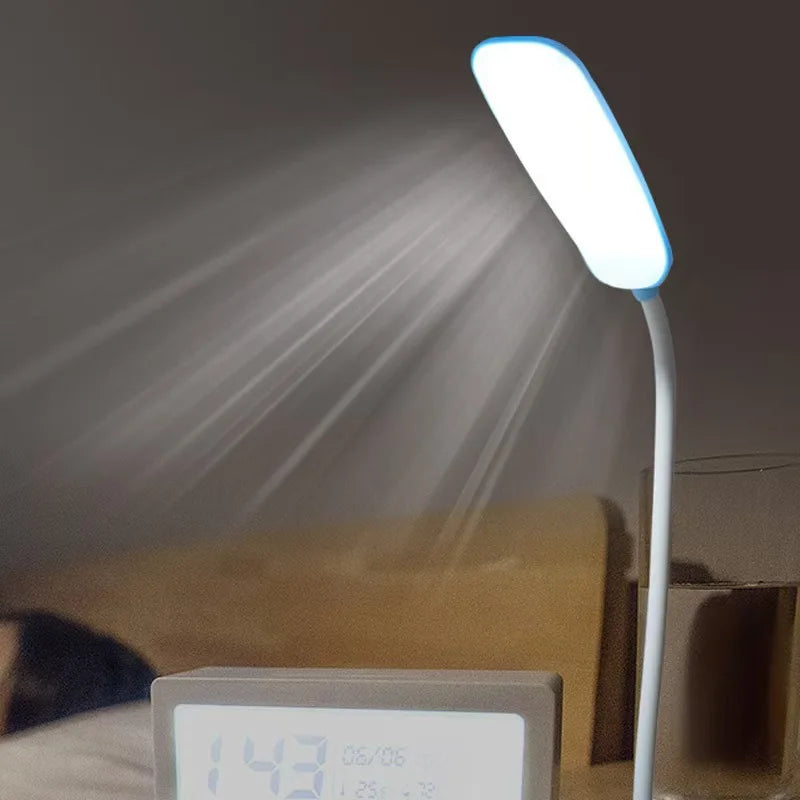 lampe led rechargeable usb veilleuse moderne tête orientable blanc rose bleu