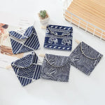 pochettes rangement réutilisables animaux géométriques couleurs variées moderne salle bain respectueux environnement pliables