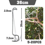 crochet arbre noir argenté moderne adhésif 18cm 26cm 36cm 6cm 12cm 16cm jardinage plantation