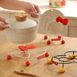 support assiettes hello kitty mickey mouse blanc rouge jaune moderne ludique assiettes couvercles bols