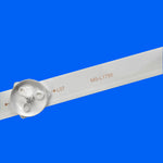ruban led blanc moderne lumières plat lisse opaques télévision encastrables