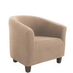 housse fauteuil moderne carreaux gris blanc élastique décorative salon salon maison intérieur