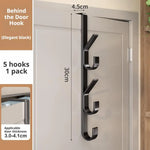 porte sacs mural blanc adhésif griffes moderne minimaliste PVC