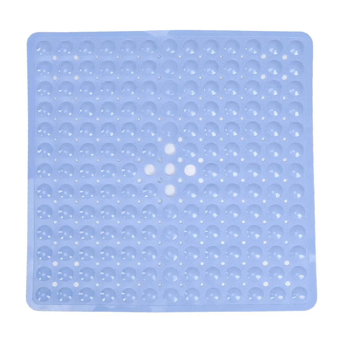 tapis douche moderne perforé drainage anti dérapant salle bain gris clair vert rose suctionolvable