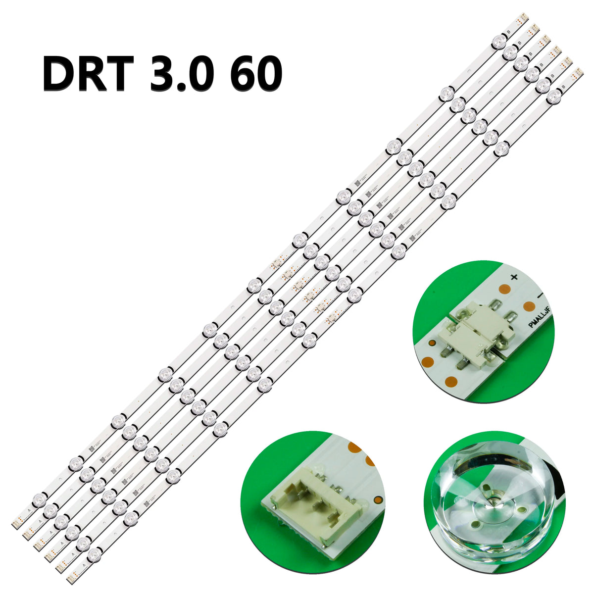 bande lumineuse led blanc moderne connecteurs electriques diodes rangees opacite sans visibilite fixations incluses