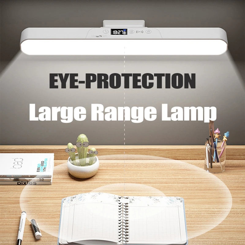 lampe led blanc moderne réglable télécommande recharge usb économie énergie protection yeux multiprise
