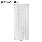 rideau dentelle florale transparent blanc romantique tringle 150x200cm 150x100cm 70x60cm decoration european americain