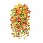guirlande fleurs artificielles violettes glycines décoration intérieure moderne mariage maison jardin