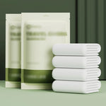 drap plat jetable lit voyage coton polyester solide minimaliste affaires sacs serviettes blanches