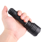 lampe torche led noire résistante 2000 lumens 10w camping vtt