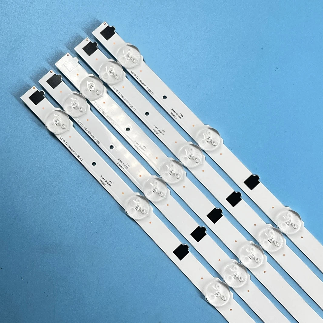 bande led rétro éclairage blanc moderne 650mm g9 connecteurs télévision led strip alta luminosité