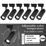 spots led dimmables télécommande moderne noir lisses opaques éclairage urgence certification rohs ccc