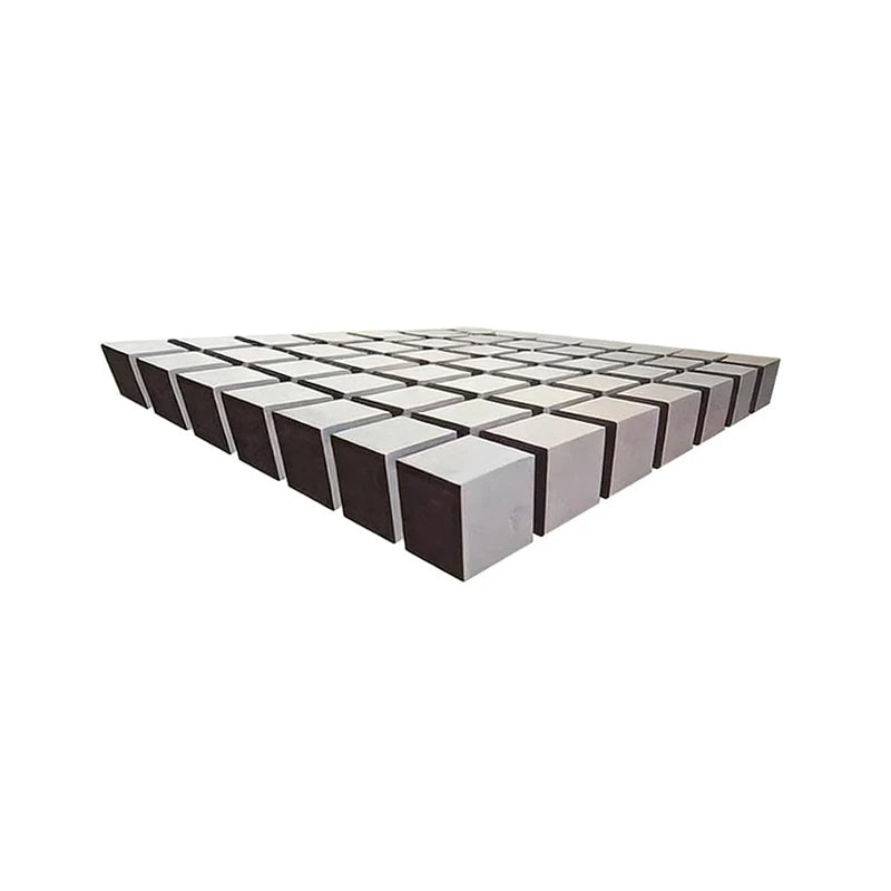 décoration murale 3d cube géométrique gris noir minimaliste illusion optique