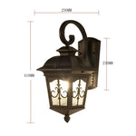 lampe murale bronze noir verre opalin classique vintage éclairage entrée chambre salle bains étude