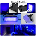 projecteur led moderne 50w 100w 150w noir bleu ip65 alu certifié rohs