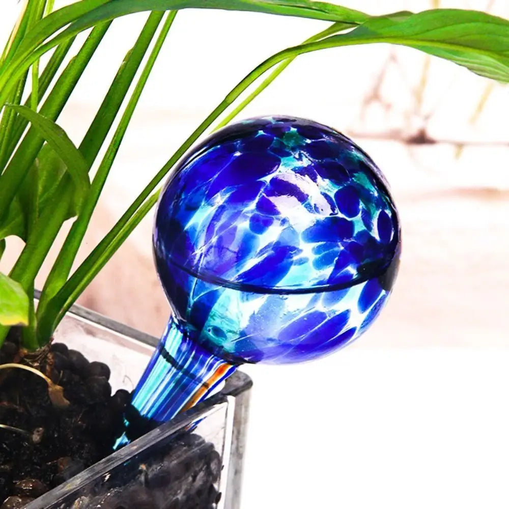 arroseur siphon moderne rouge bleu vert points colorés opacité auto irrigation plantes