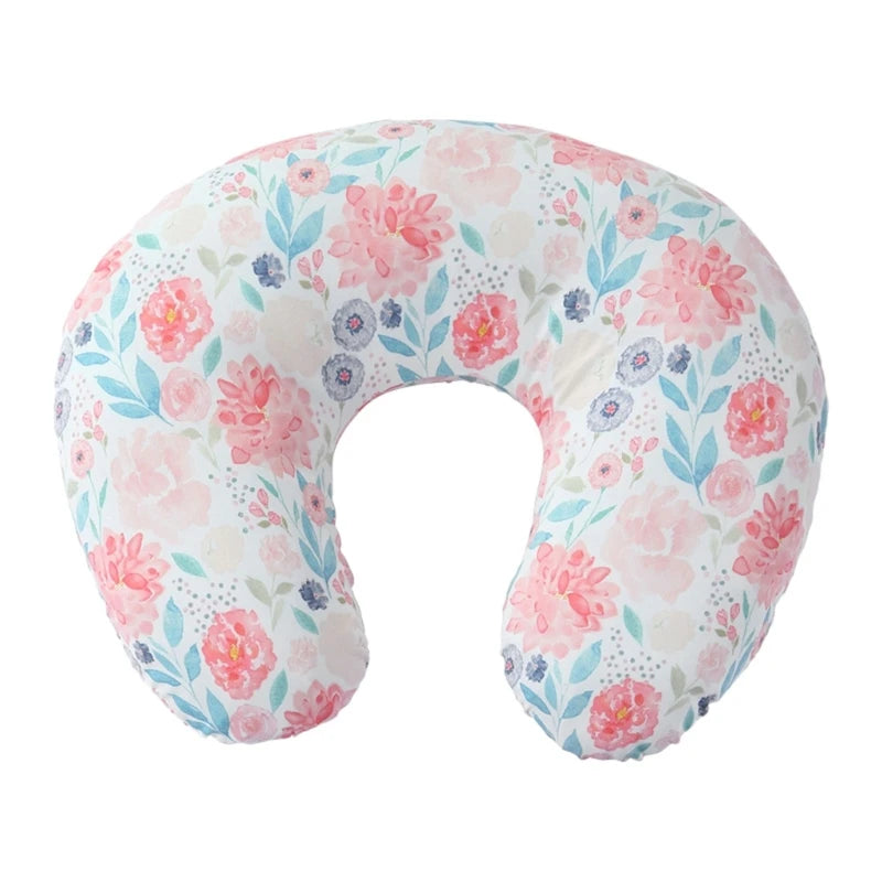 coussin voyage ergonomique forme coton motif fleurs animaux voyage confort bébé enfant