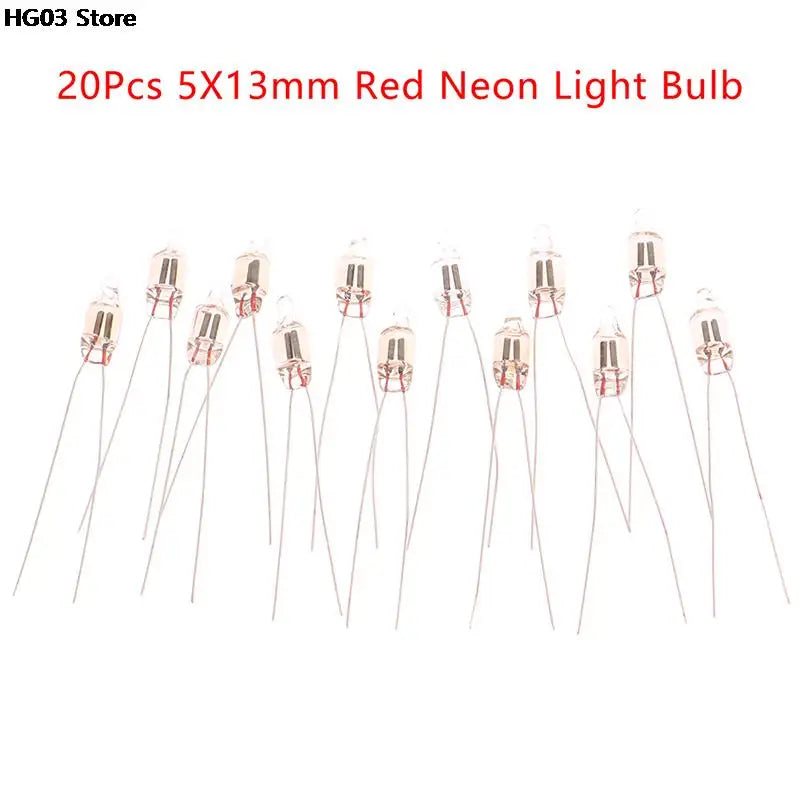 ampoules led transparentes rouges modernes tringles 0.5cm largeur 4.2cm hauteur rondes lisses