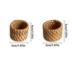 porte serviettes rustique tissé adhésif boîtes mouchoirs bacs rangement naturel beige marron clair