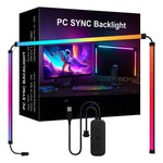bande lumière led multicolore moderne adhésive contrôleur usb synchronisation d'affichage ramadan événements