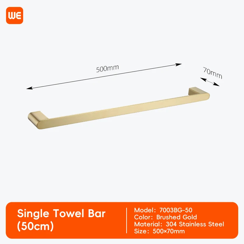 accessoires salle bain moderne porte serviettes doré porte savon porte gobelet porte lotion fixations