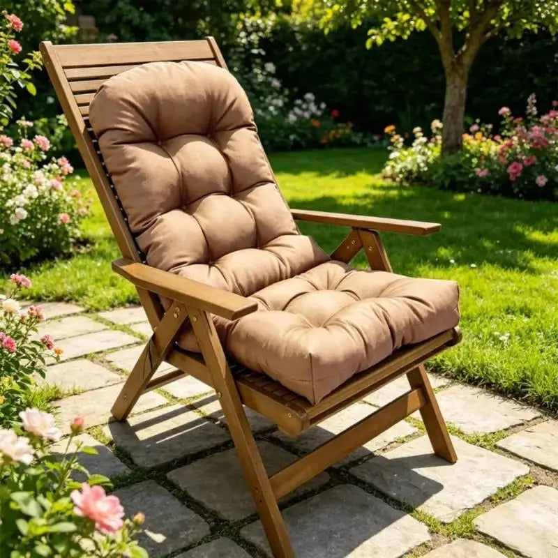 fauteuil jardin moderne coussin marron bleu marine vert foncé gris rouge tissu uni