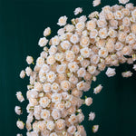 décoration événement romantique mariage cœur fleurs roses artificielles enseigne lumineuse better togetherextérieur
