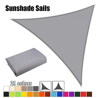 voile triangulaire extérieur gris blanc beige orange rouge bleu violet marron imperméable tissu texturé