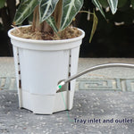 pots plantes autoarrosants transparents moderne grille taille absorbant chassis moderne