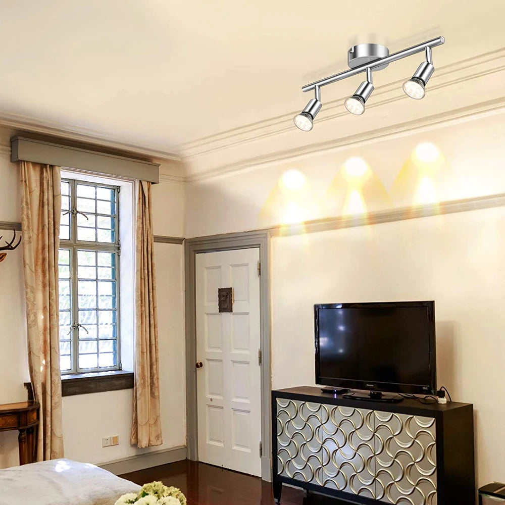 Spot LED moderne argenté fixé mur éclairage quotidien ampoules LED flux lumineux 249 2000