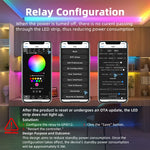 contrôleur led esp32 wled wifi noir blanc programmable addressable pixel strip rgbic ws2812