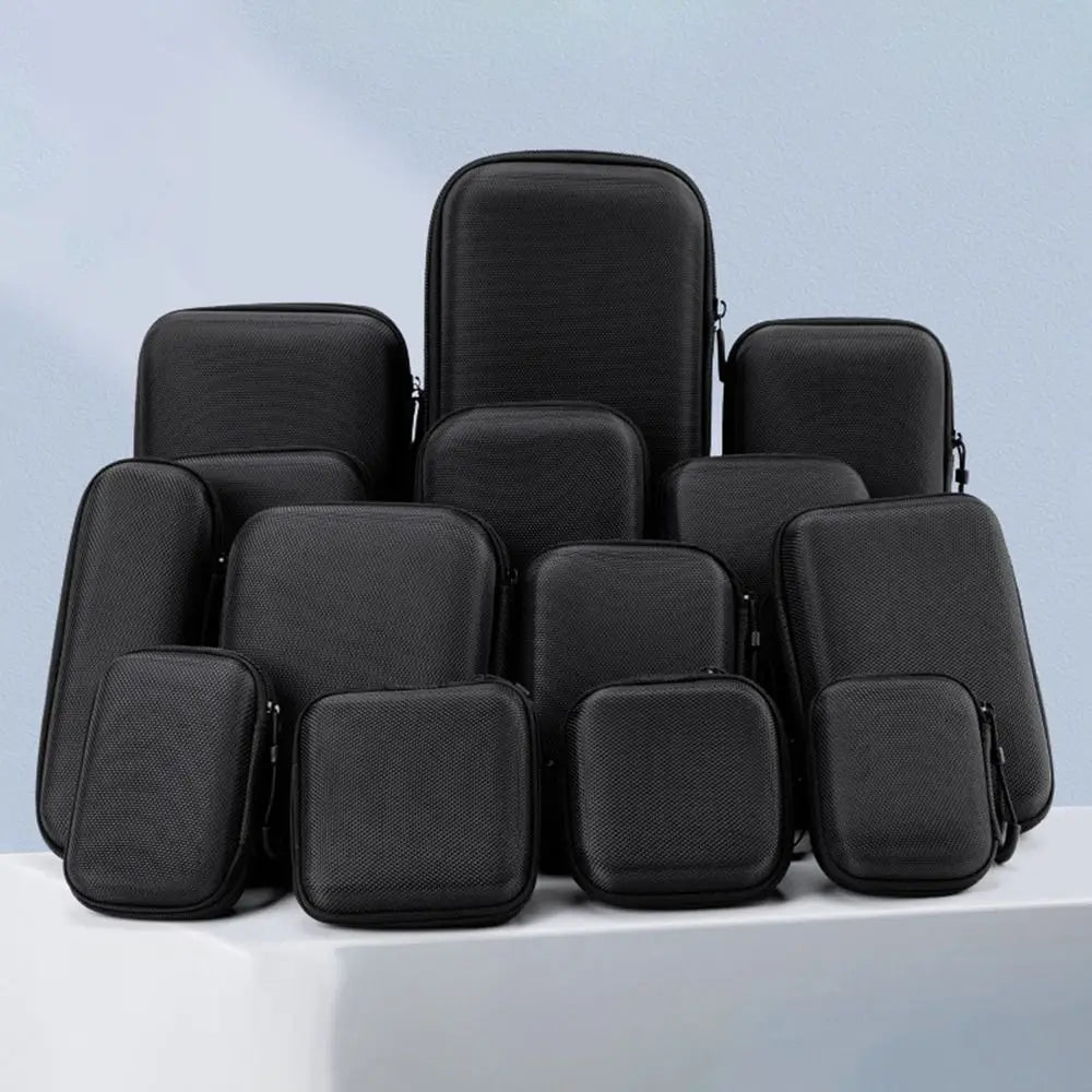 sac main pratique noir texturé pliable rangement anti poussière réutilisable portatif multifonctionnelrollable