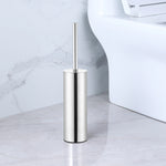 brosse wc inoxydable moderne blanche noire argent or support mural pieds