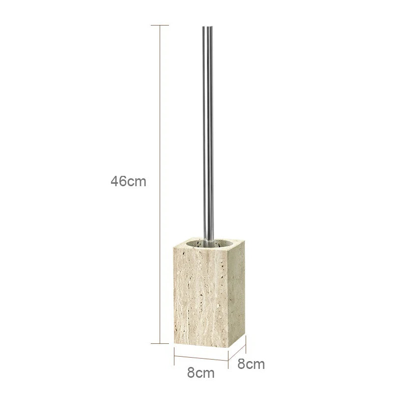ensemble accessoires salle bain travertin beige distributeur savon pot coton support savon diffuseur