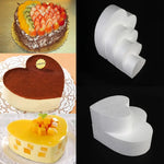 supports gâteaux blancs texture granuleuse moderne respectueux environnement