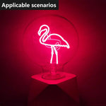 décoration fête neon sign bitcoin santa claus phare led filament orange clips art neon