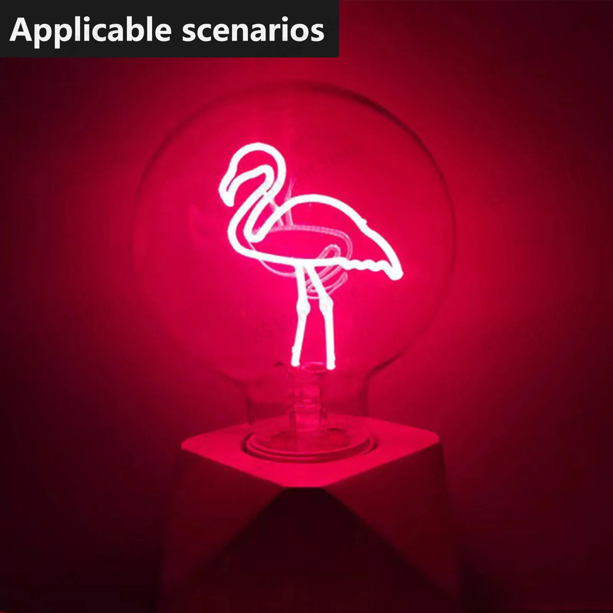 décoration fête neon sign bitcoin santa claus phare led filament orange clips art neon