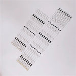 bande lumineuse led blanc ronde transparente moderne sans fixation visible
