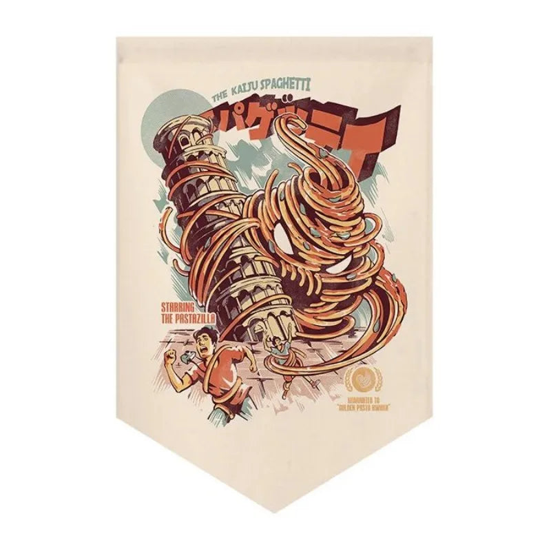 bannières décoratives art japonais illustrations ramen traditionnelles cuisine restaurant