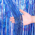 rideau paillettes or argent bleu violet vert rouge décoration festive mariage anniversaire nouvel an
