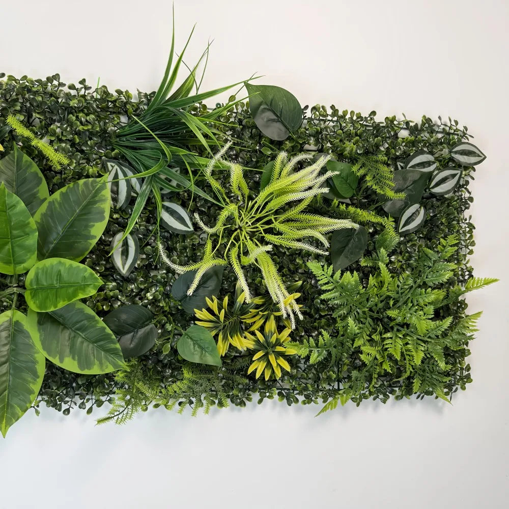 décoration murale plante artificielle verte feuilles naturelle intérieur herbe végétale haute qualité suspension jardin