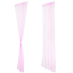 rideaux transparents moderne blanc motif plissé vertical décoration salon chambre coucher