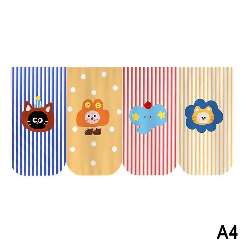 rideau fenetre decoration enfantine motifs animaux pois kawaii ludique suspension facile