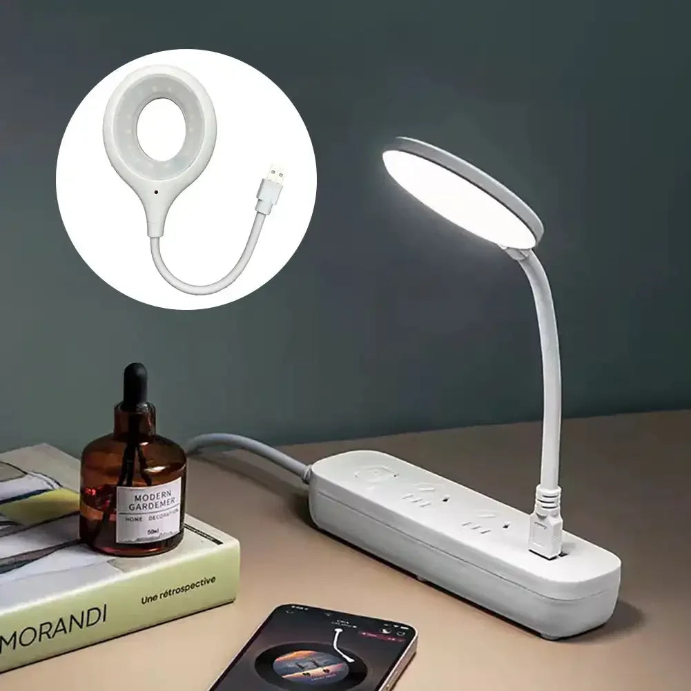 lampe table moderne blanc rechargeable led protection yeux étudiant étude lecture chambre veilleuse