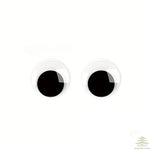 yeux plastique blancs noirs adhésifs décoratifs réfrigérateur diy scrapbooking enfants
