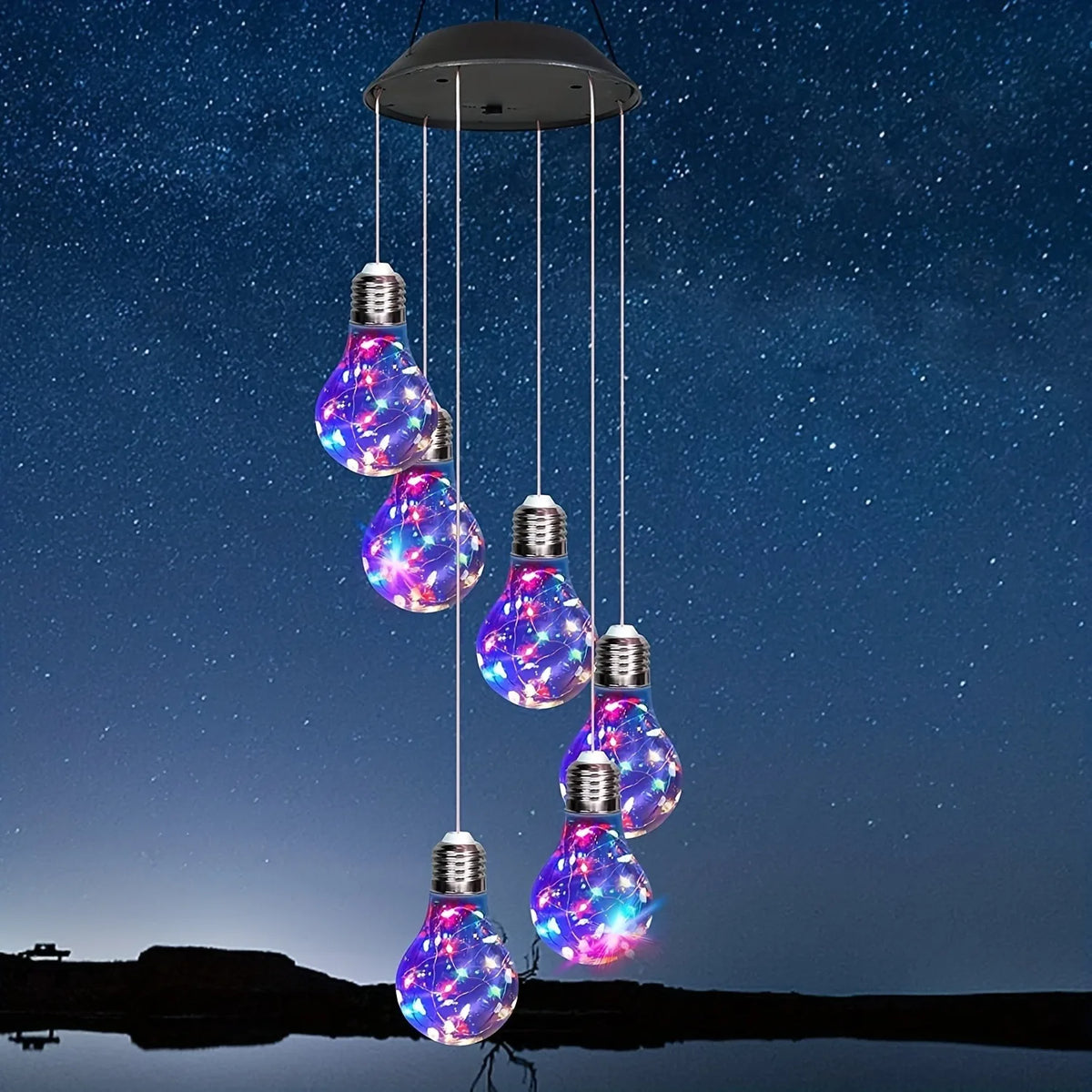 lampe solaire vent papillons oiseaux couleur changeante moderne décorative auto arrêts extérieure translucide